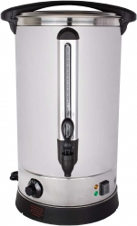 Glühwein-Heißwasserkessel Edelstahl mit Ablaßhahn, 30l, Anschluss: 230 V - 50 Hz, Leistung: 2500 Watt